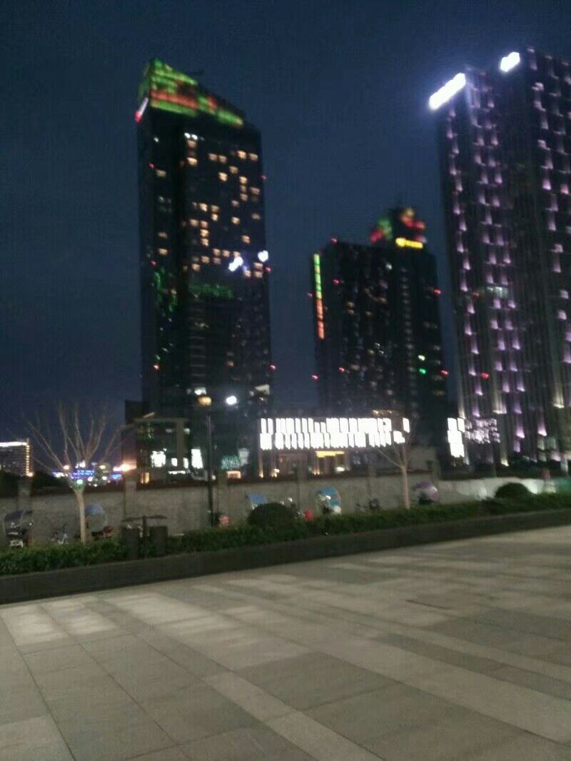 好美的义乌夜景